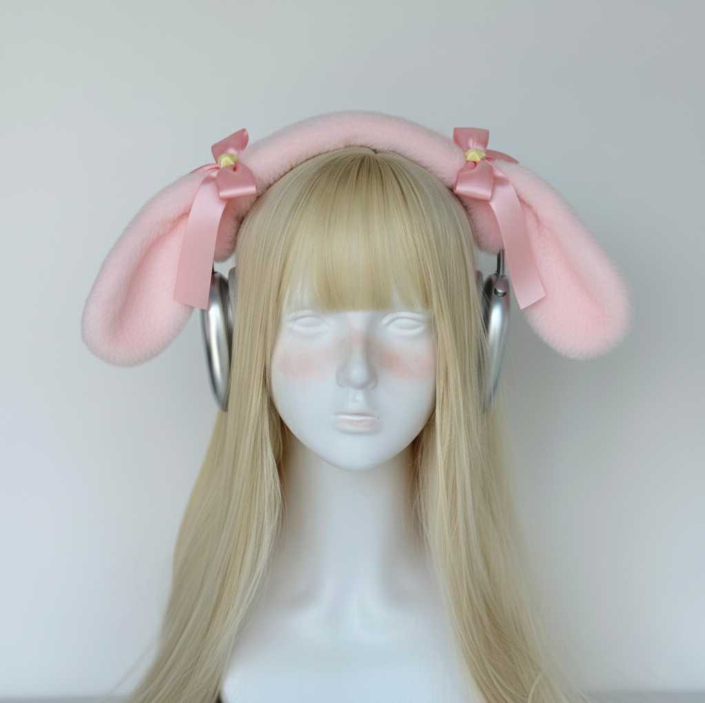 Cinnamoroll Inspired Pink Headphone Cover