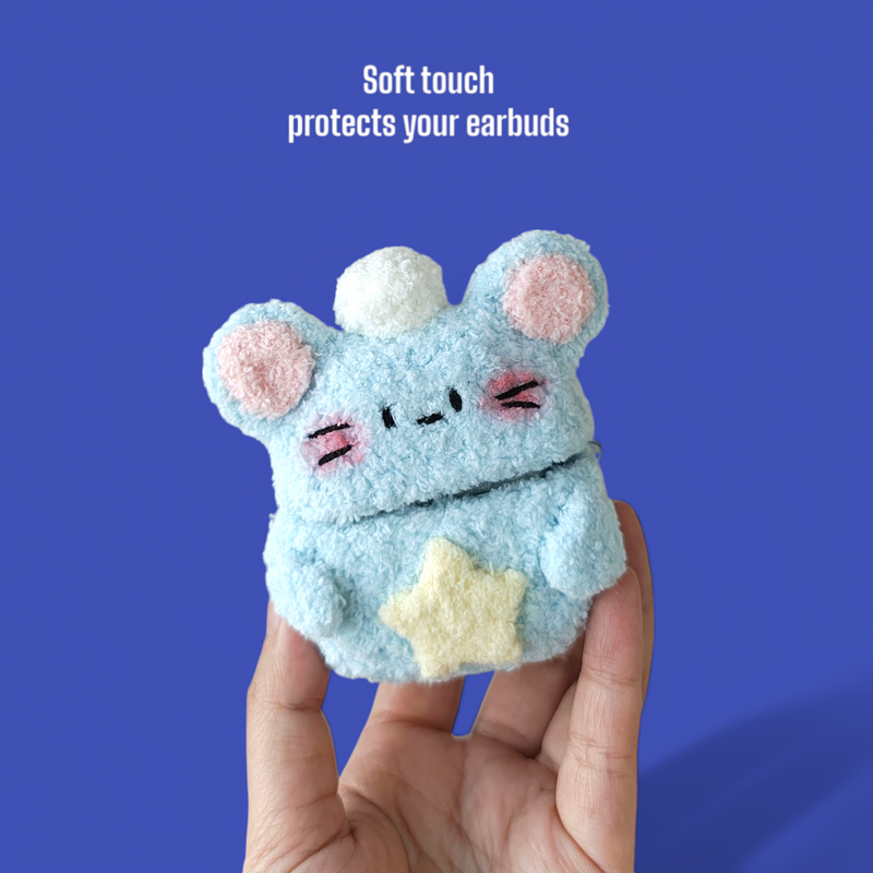 Mouse Plush AirPods Case