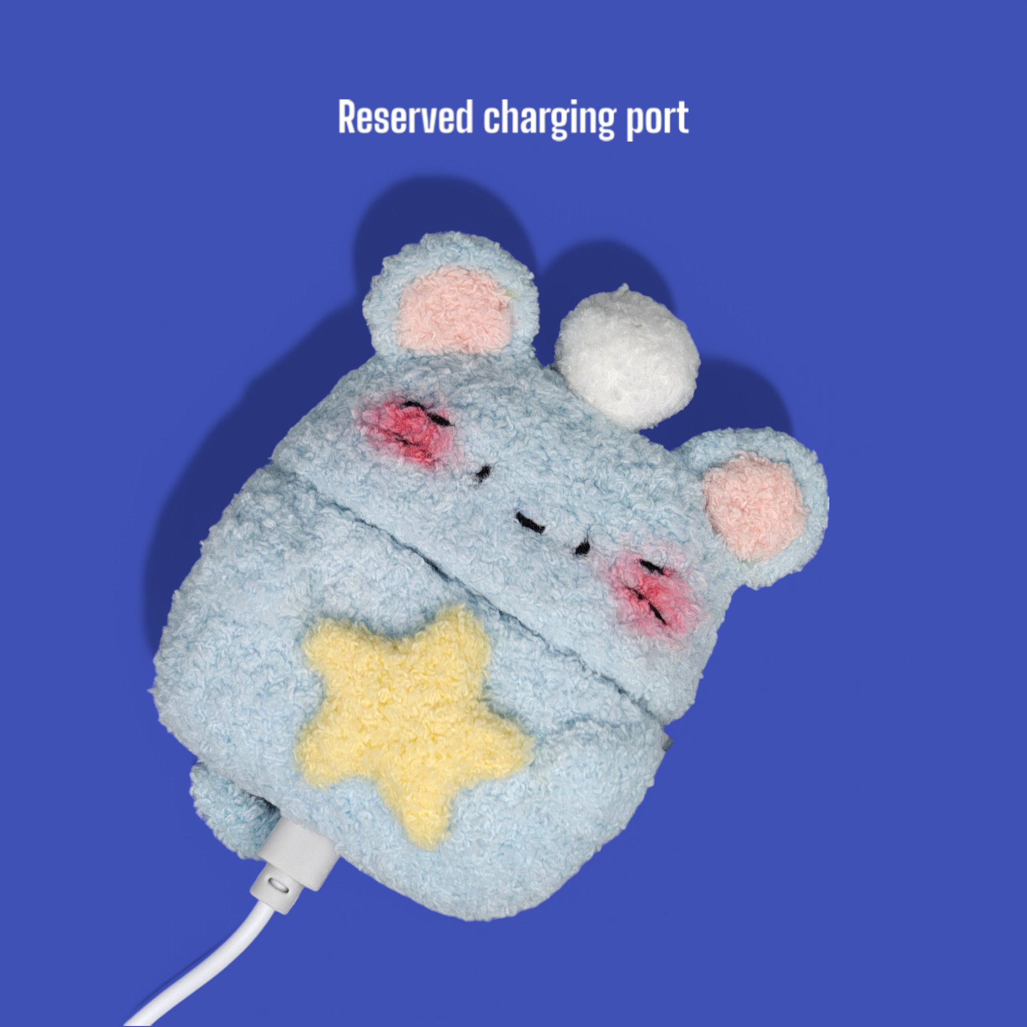 Mouse Plush AirPods Case