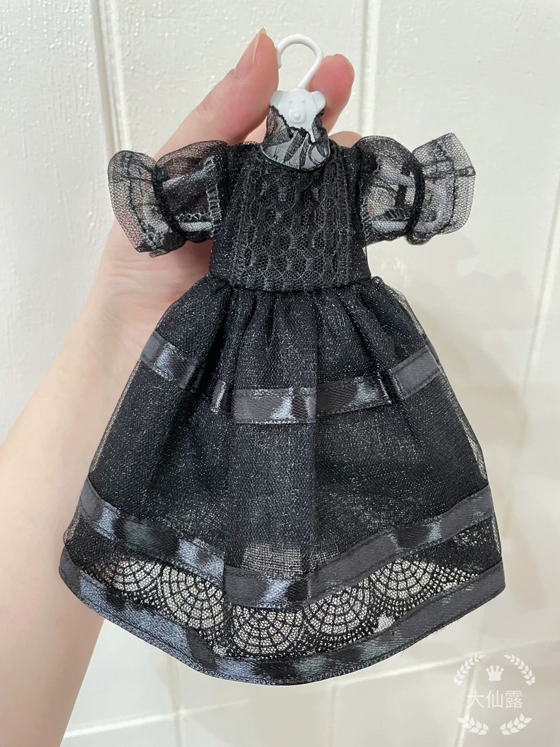 Exquisite Black BLYTHE Doll Outfit - Elegant, Durable & Versatile for Collectors & Displays - Image 6