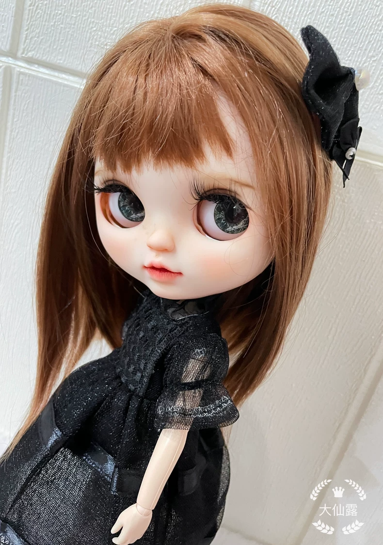 Exquisite Black BLYTHE Doll Outfit - Elegant, Durable & Versatile for Collectors & Displays - Image 8