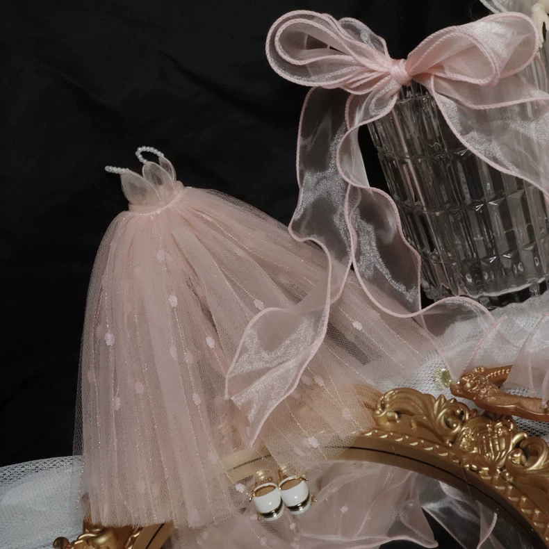 Exquisite BLYTHE Doll Outfit: Elegant Tulle Dress with Graceful Silhouette, Delicate Embroidery & Harmonious Colors for Collectors - Image 7