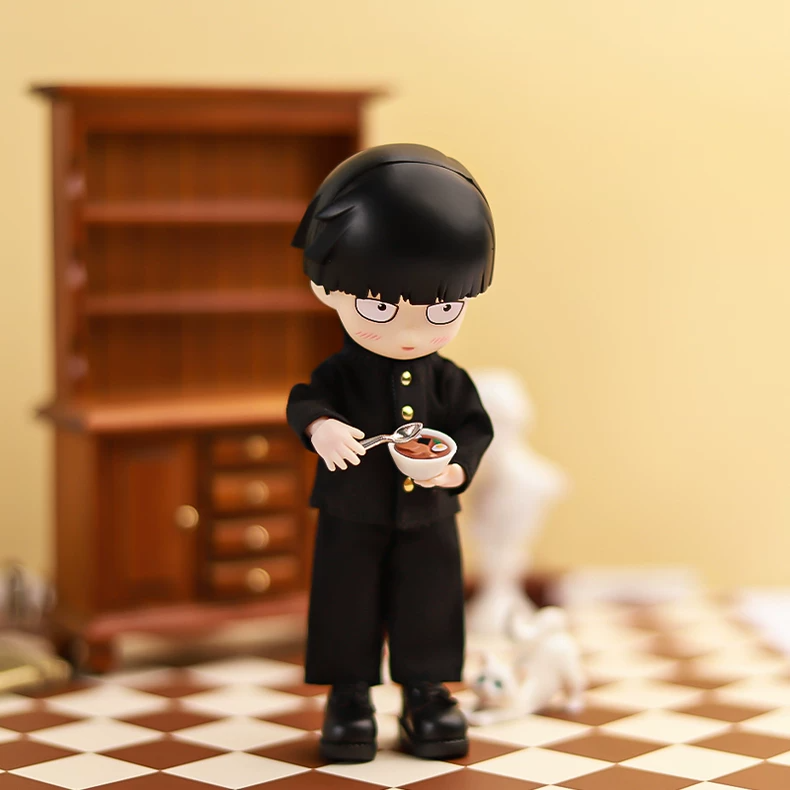 Premium OB11 Doll School Uniform Set: Timeless Black & Gold Outfit for Collectors - Image 5