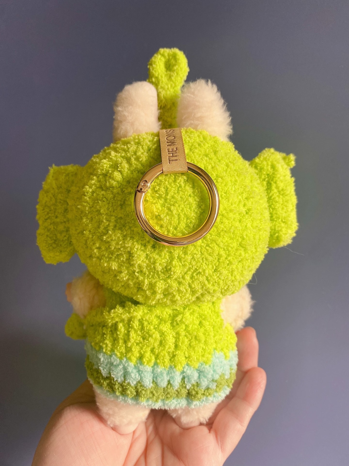 Whimsical Labubu Doll Outfit – Vibrant Green & White Customizable Plush Set for POP MART Fans - Image 7