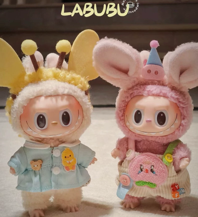 Whimsical LABUBU Doll Outfits – Playful, Vibrant & Ultra-Soft Collectibles - Image 1