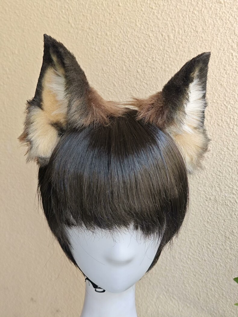 Handmade German Shepherd Ears – Realistic Cosplay Accessory - Image 3