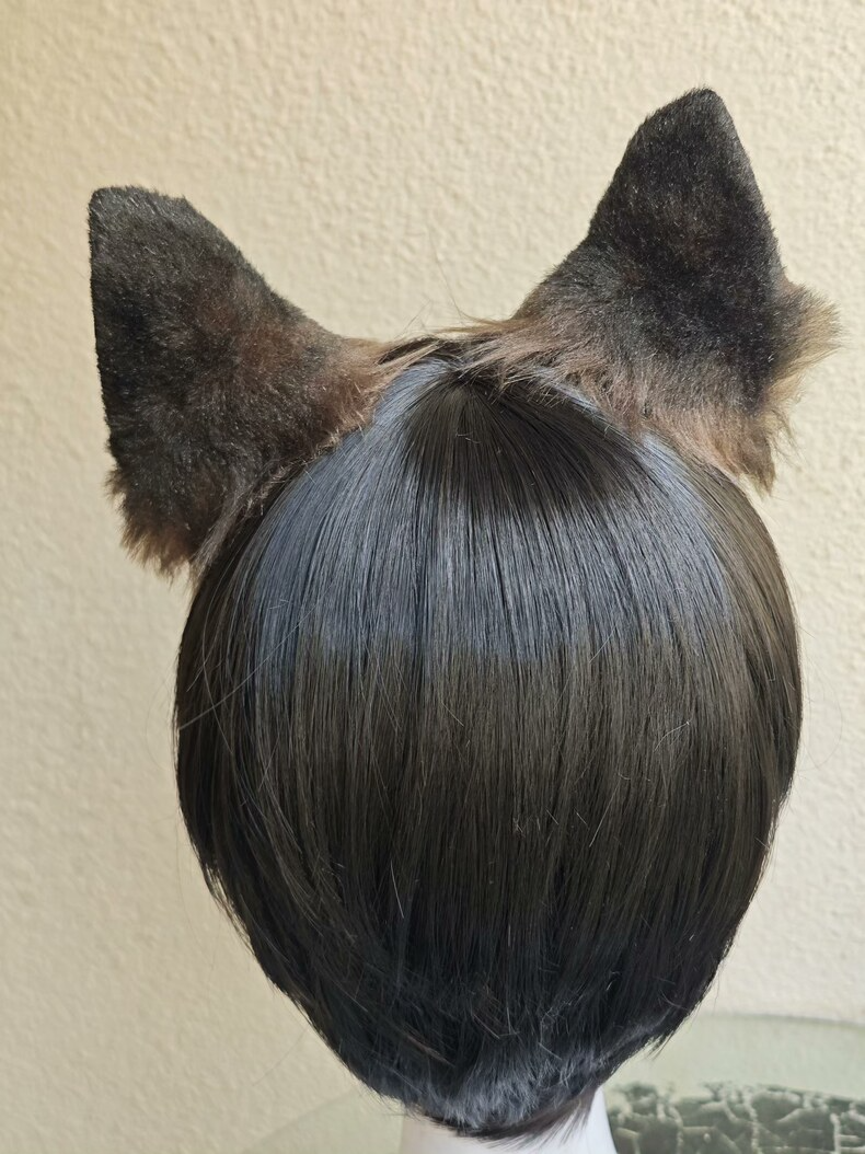 Handmade German Shepherd Ears – Realistic Cosplay Fur - Image 5