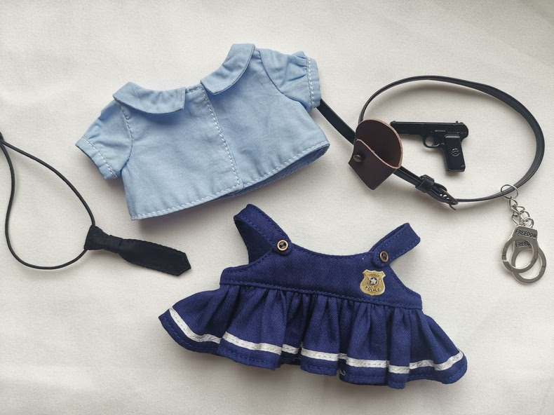 Charming Police-Themed BLYTHE Doll Outfit – High-Quality & Detailed Collectible Ensemble - Image 9