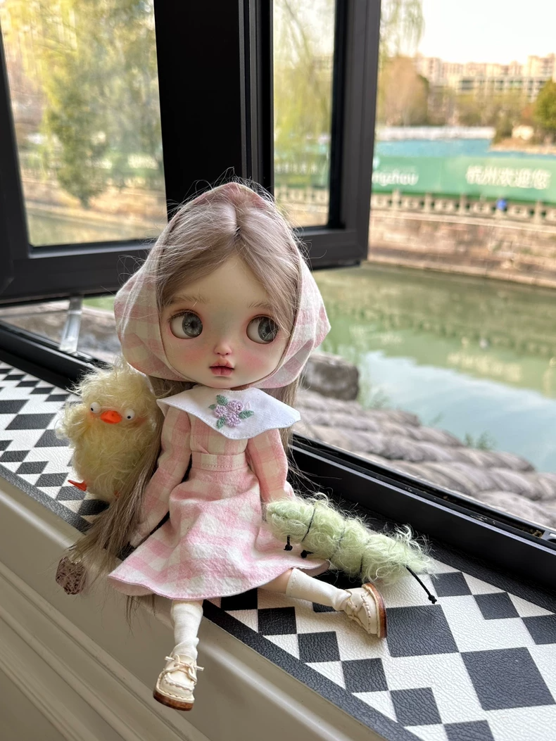 Vintage-Inspired BLYTHE Doll Outfit: Retro Charm, Premium Craftsmanship, & Playful Elegance - Image 3