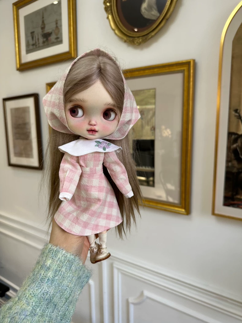 Vintage-Inspired BLYTHE Doll Outfit: Retro Charm, Premium Craftsmanship, & Playful Elegance - Image 4