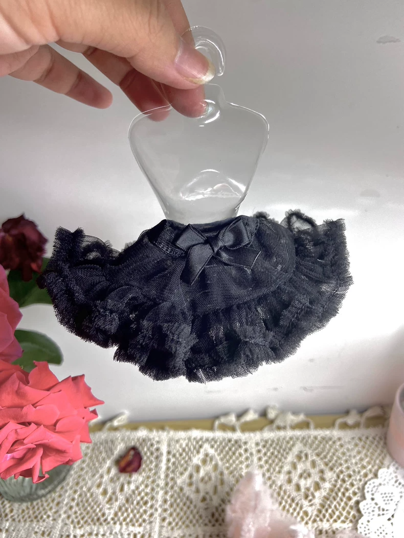 BLYTHE Doll Tutu Skirt Set: 4 Colors + Black, Cardigan & Diaper Suit, Premium Outfit - Image 9
