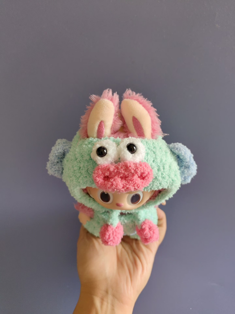 Whimsical LABUBU Bunny Hoodie Outfit – Plush, Vibrant & Collectible - Image 4