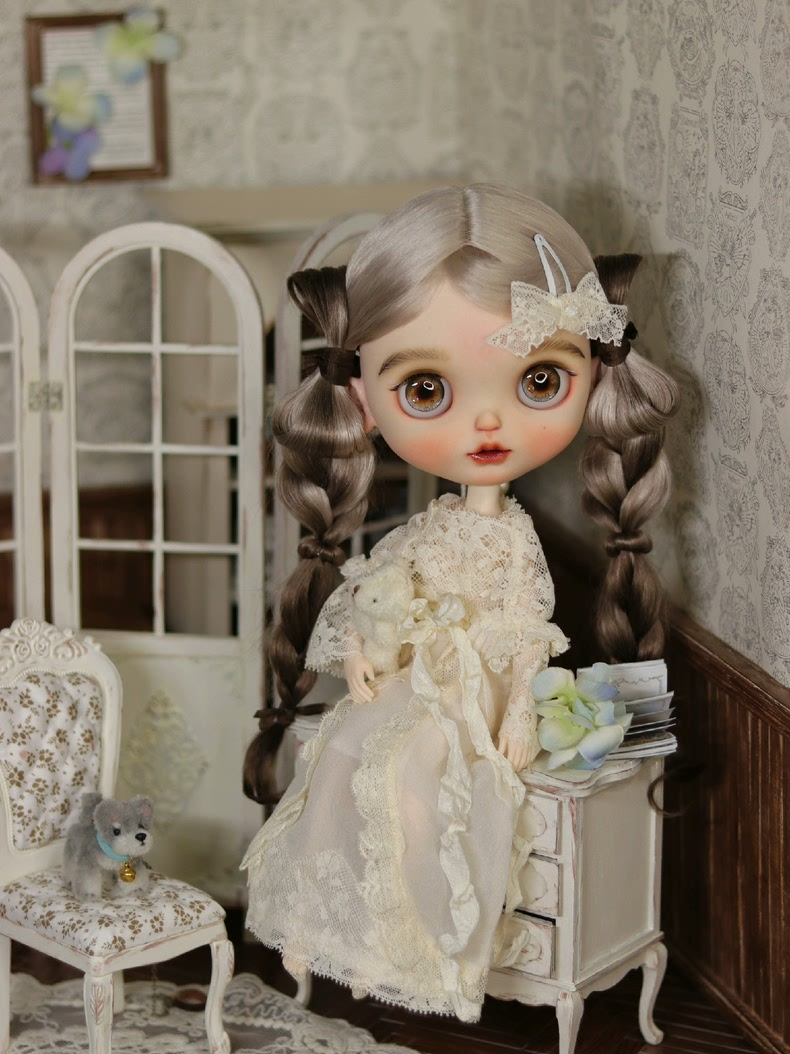 Exquisite Blythe Doll Lace Dress Outfit – Elegant OB22 & OB24 Ensemble - Image 7
