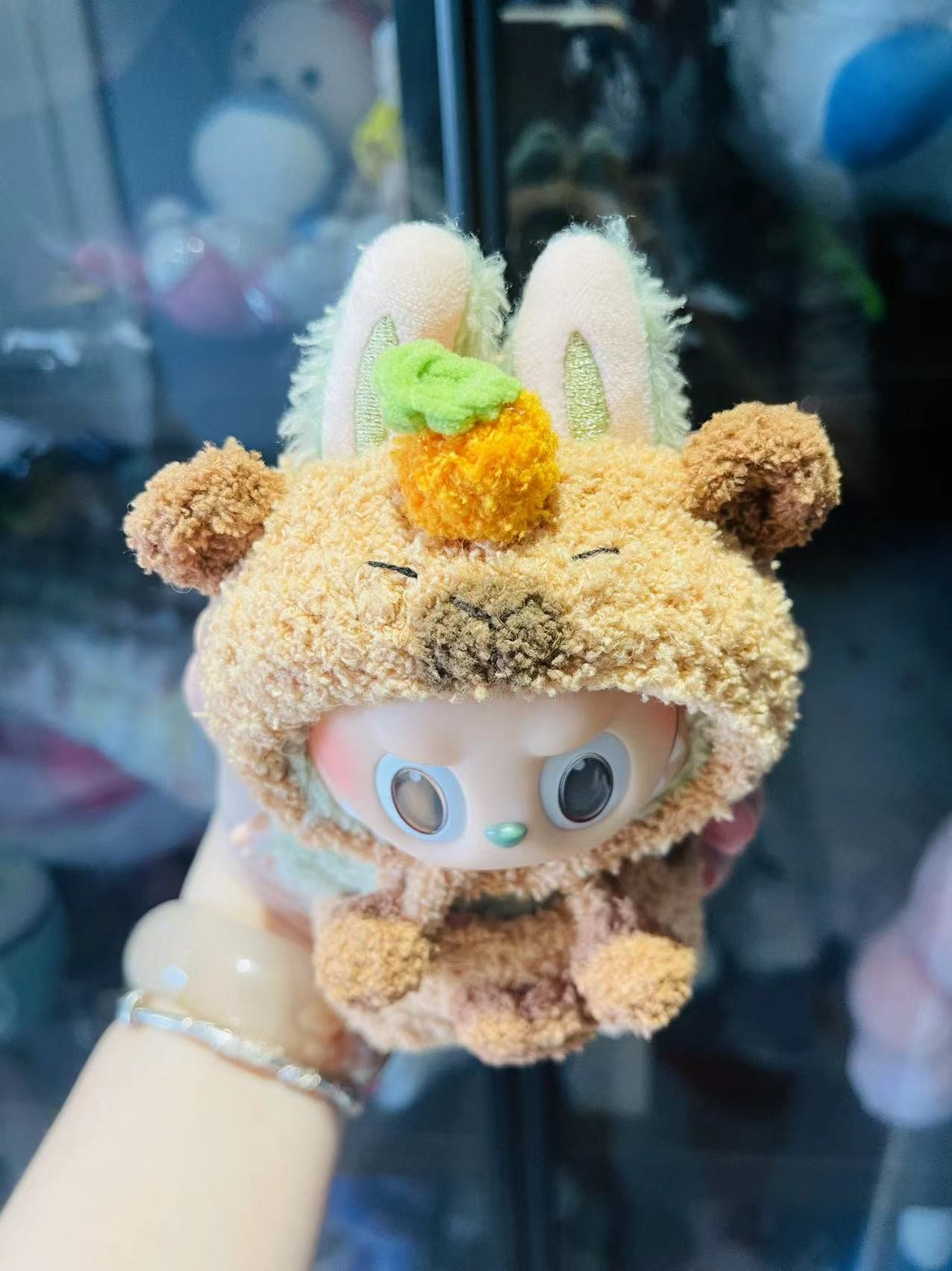 Adorable Capybara-Themed LABUBU Doll Outfit – Soft, Stylish & Adjustable for Bubble Mart Collectors - Image 2