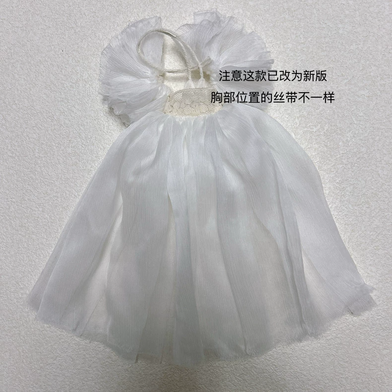 Vintage French Fairy Doll Dress & Lace Headpiece for Blythe OB24 Azone - Enchanted Elegant Gown - Image 2