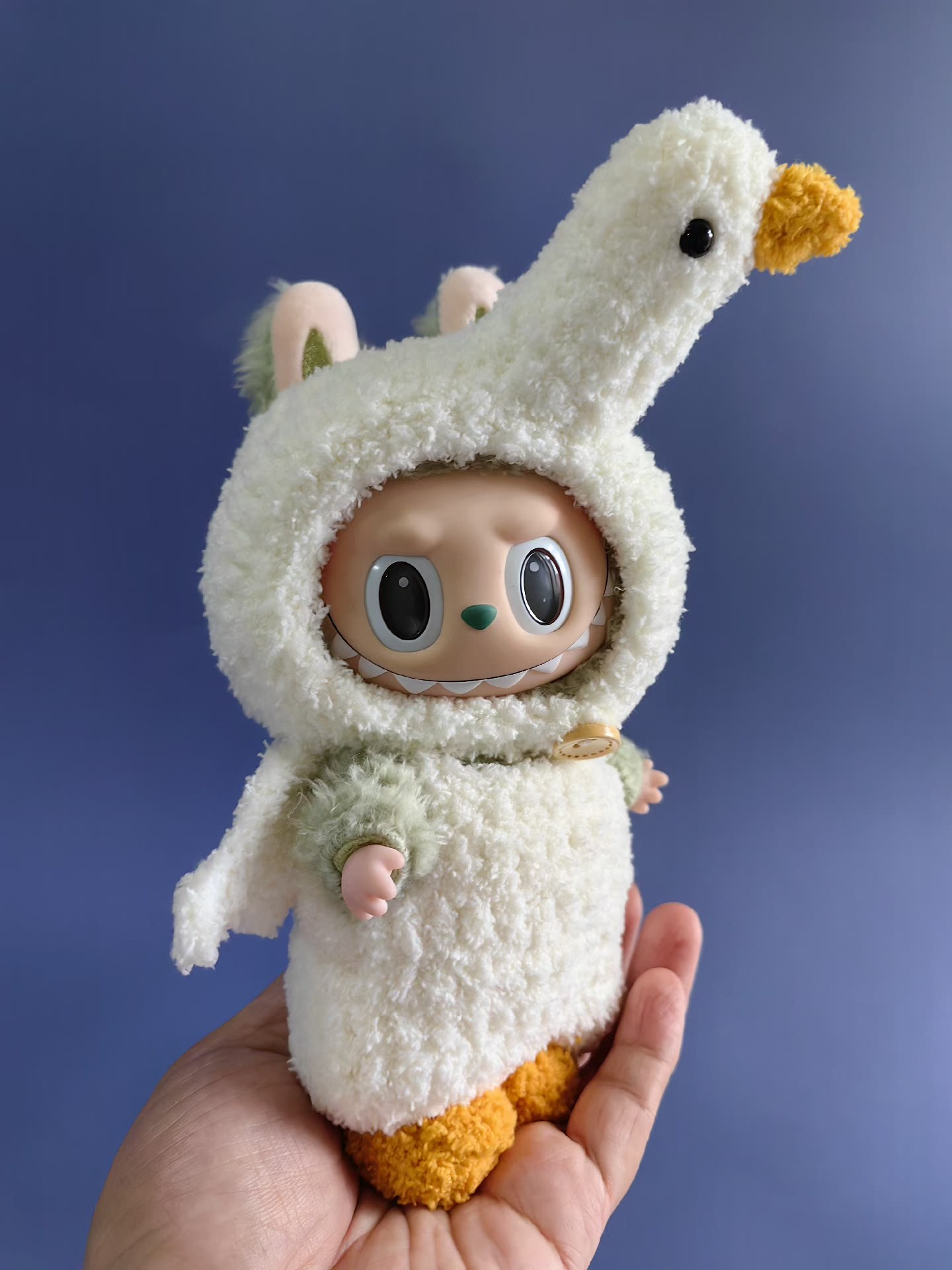 Adorable Labubu Goose Plush Costume – Soft, Handcrafted, & Perfect for Collectors! - Image 8