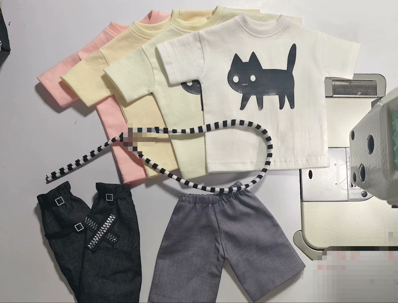 Adorable Cat-Themed BJD 1/4 Outfit: Stylish, Comfortable & High-Quality Doll Clothes for Collectors - Image 5