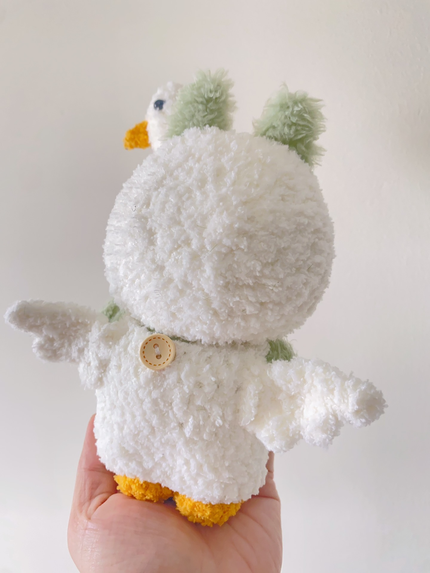 Adorable Labubu Goose Plush Outfit for Dolls – Cozy Hat, Bodysuit & Shoes – Perfect for Collectors & Play - Image 5