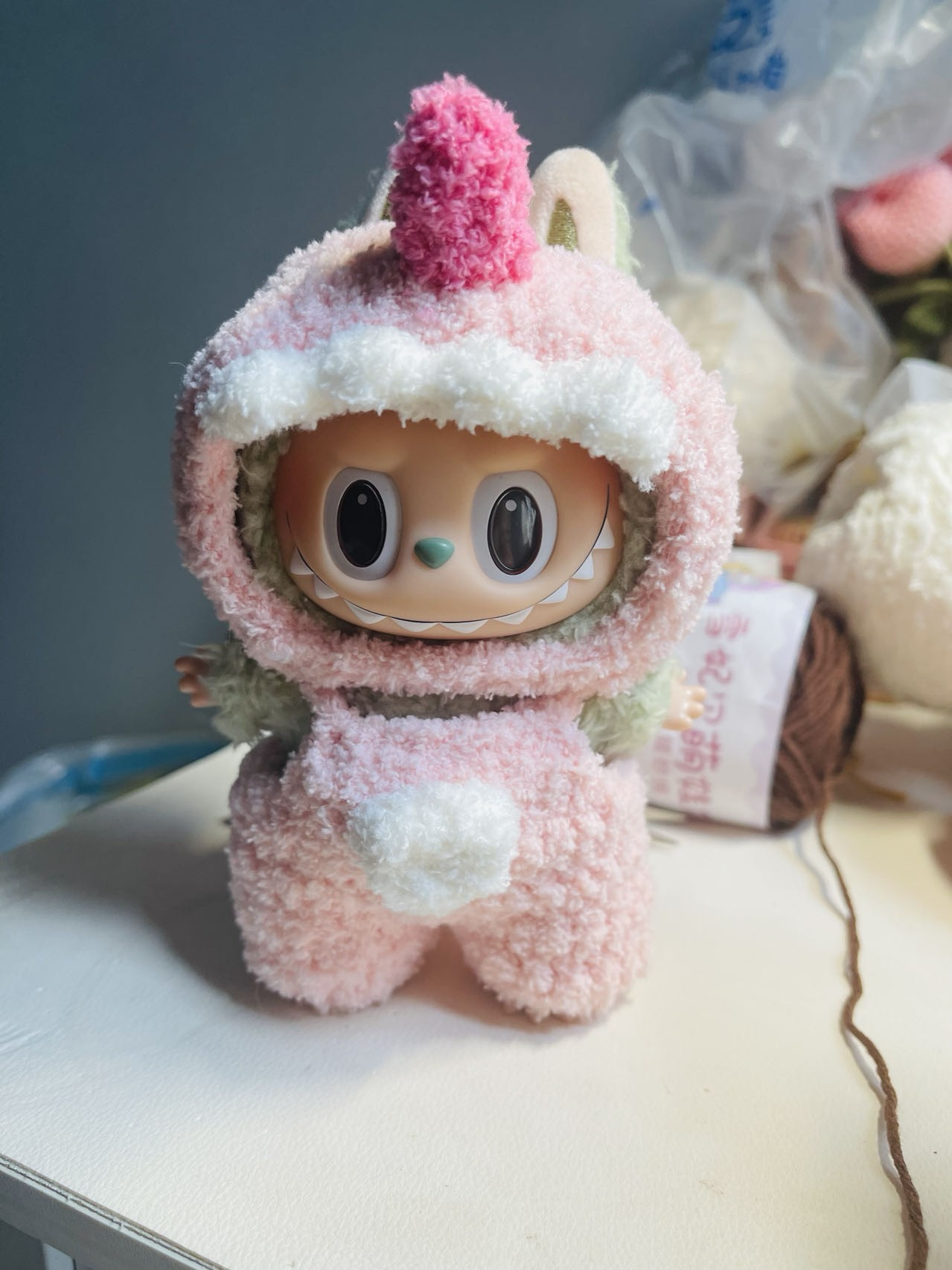 Adorable Dinosaur Outfits for Labubu Dolls – Vibrant, Plush & Interactive Playwear - Image 2