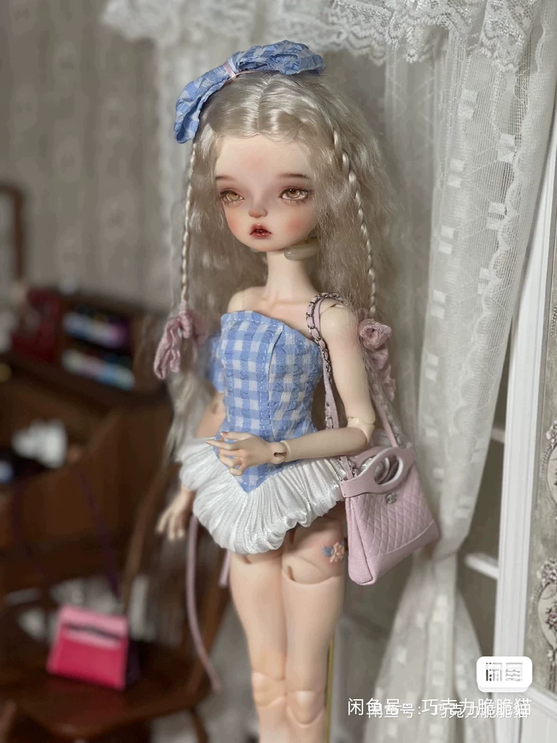 Handmade BLYTHE Doll Outfit: Elegant Strapless Top & Skirt Set for Barbie & More - Image 5