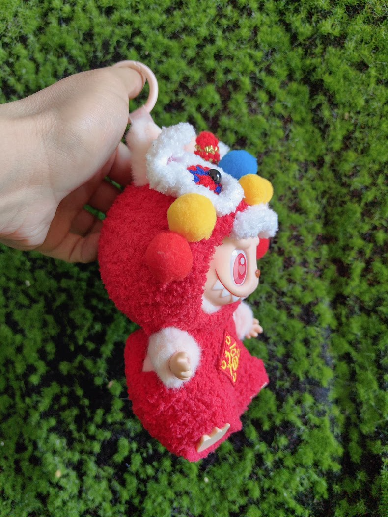 Exclusive Labubu's Ltd. 醒狮 Plush Outfit – Festive, Durable & Collectible by POP MART - Image 3