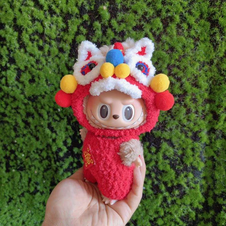 Exclusive Labubu's Ltd. 醒狮 Plush Outfit – Festive, Durable & Collectible by POP MART - Image 5