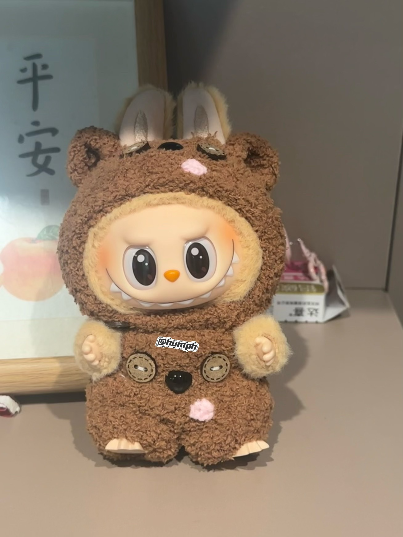 Charming LABUBU Bear Costume Doll – Plush, Durable & Perfect for Collectors & Gifting - Image 1