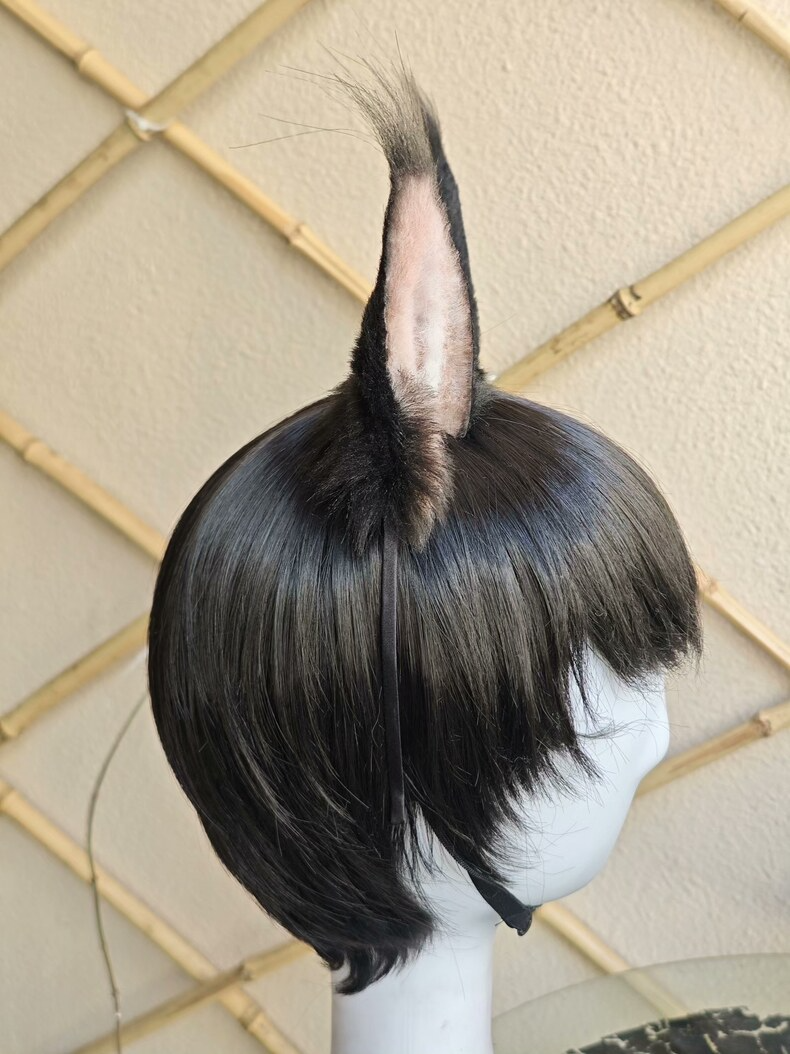 Lifelike Serval Ears – Premium Handmade Cosplay Accessory - Image 4