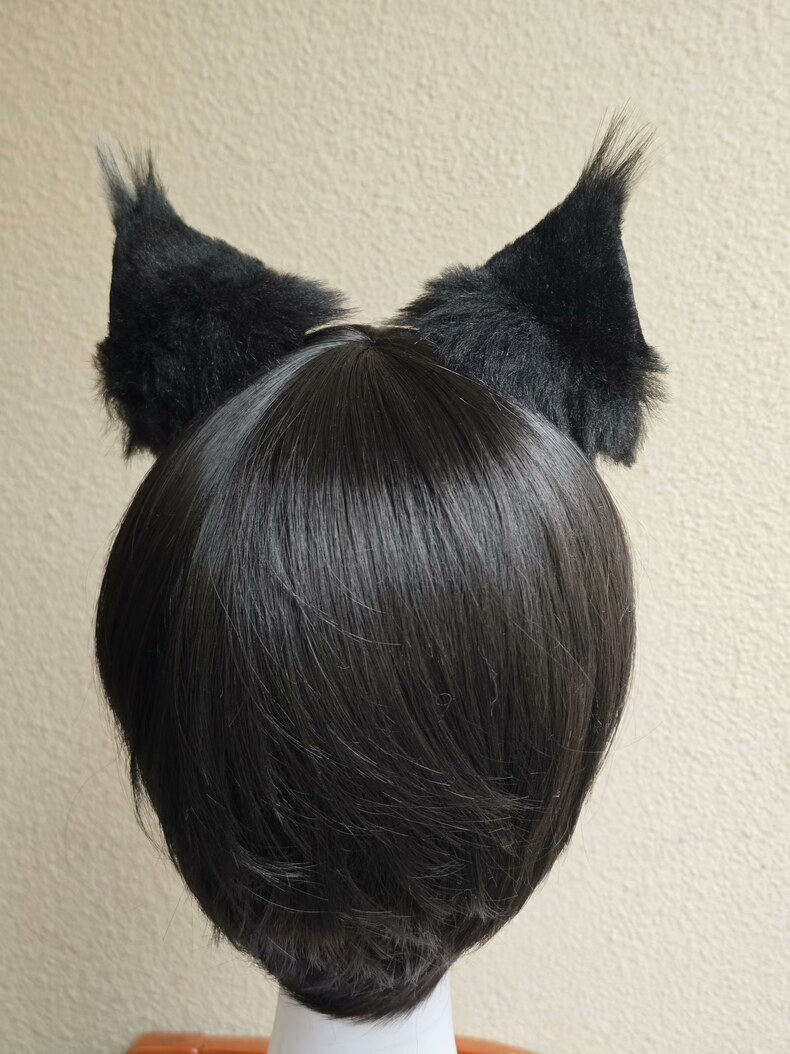 Luxury Maine Coon Faux Fur Animal Ears Headband - Image 5