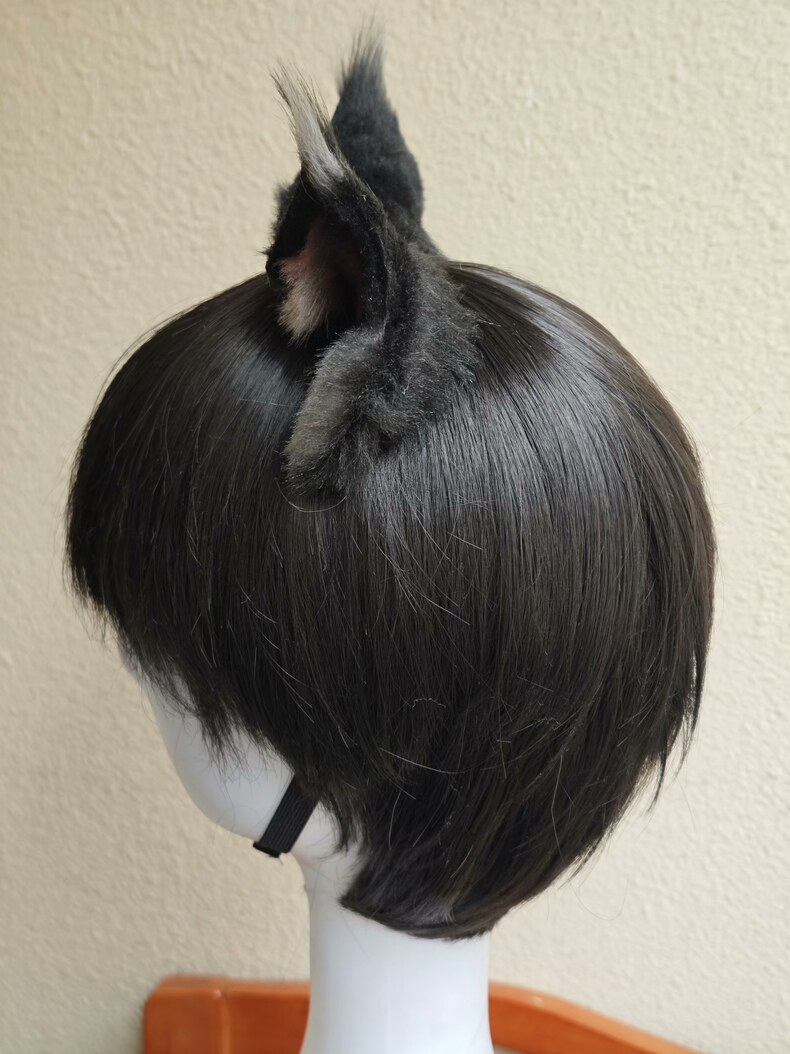 Luxury Maine Coon Faux Fur Animal Ears Headband - Image 6