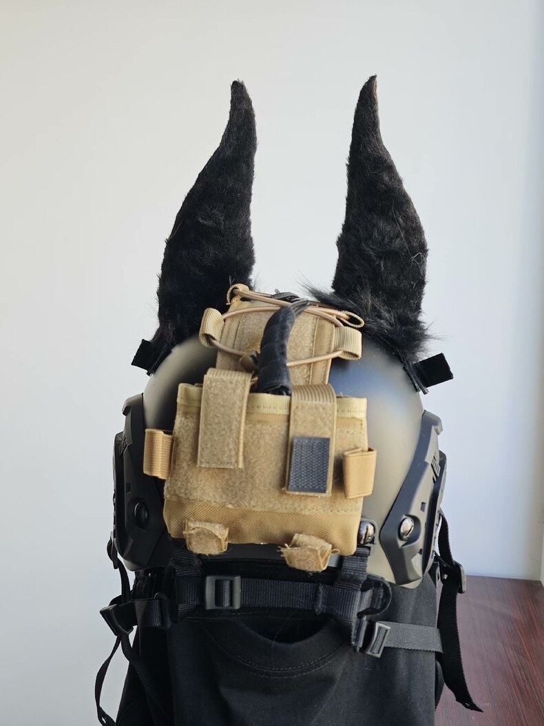 Realistic Doberman Plush Ears for Cosplay & Costumes - Image 6