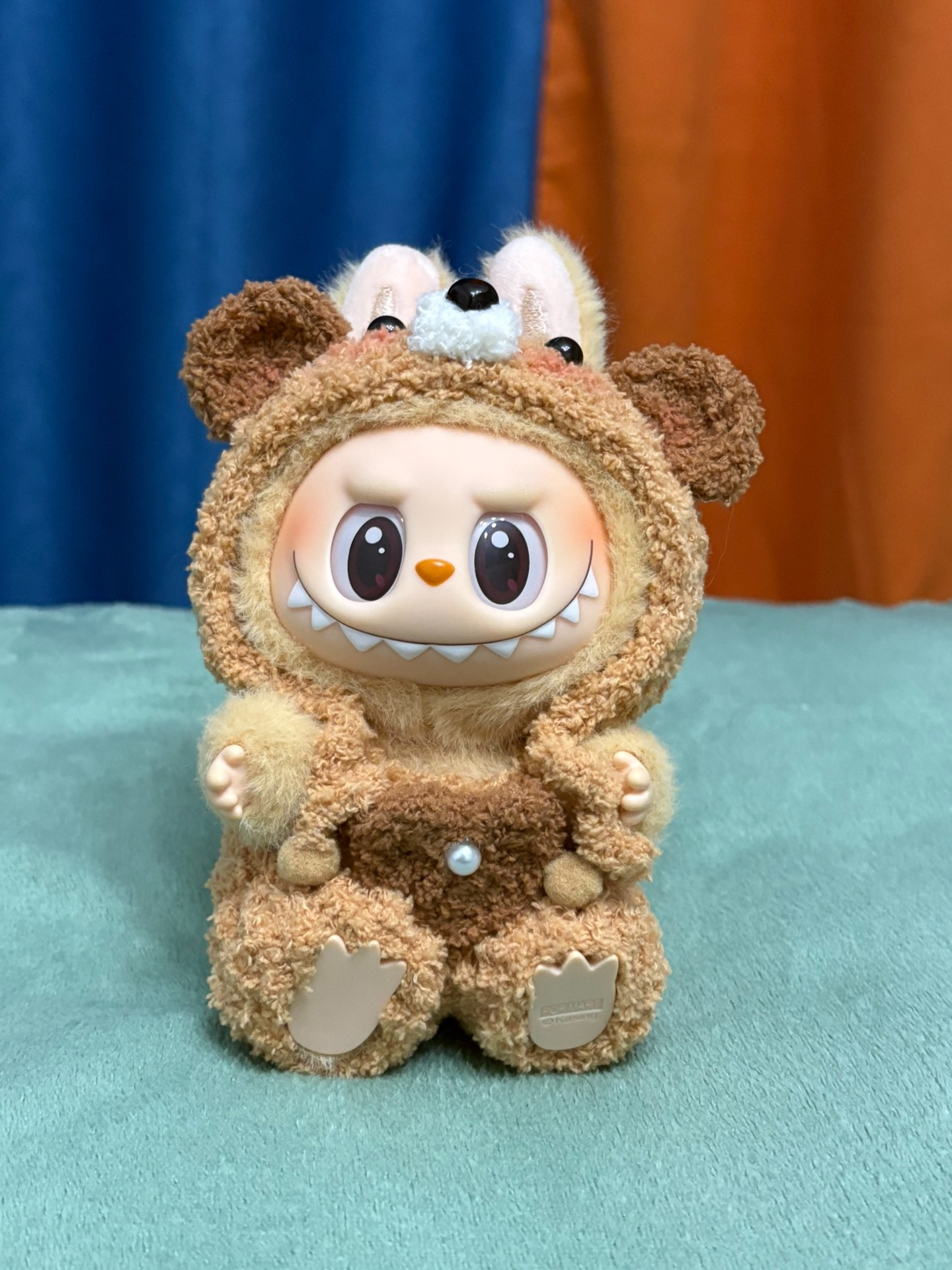 Cozy Plush Bear Outfit for Collectible Dolls – Soft, Durable & Adorable Design - Image 2