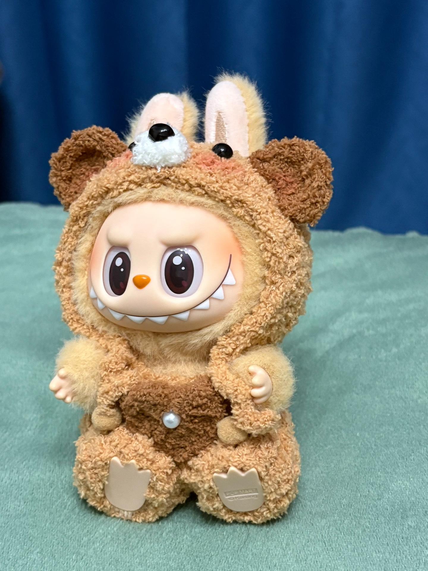 Cozy Plush Bear Outfit for Collectible Dolls – Soft, Durable & Adorable Design - Image 4