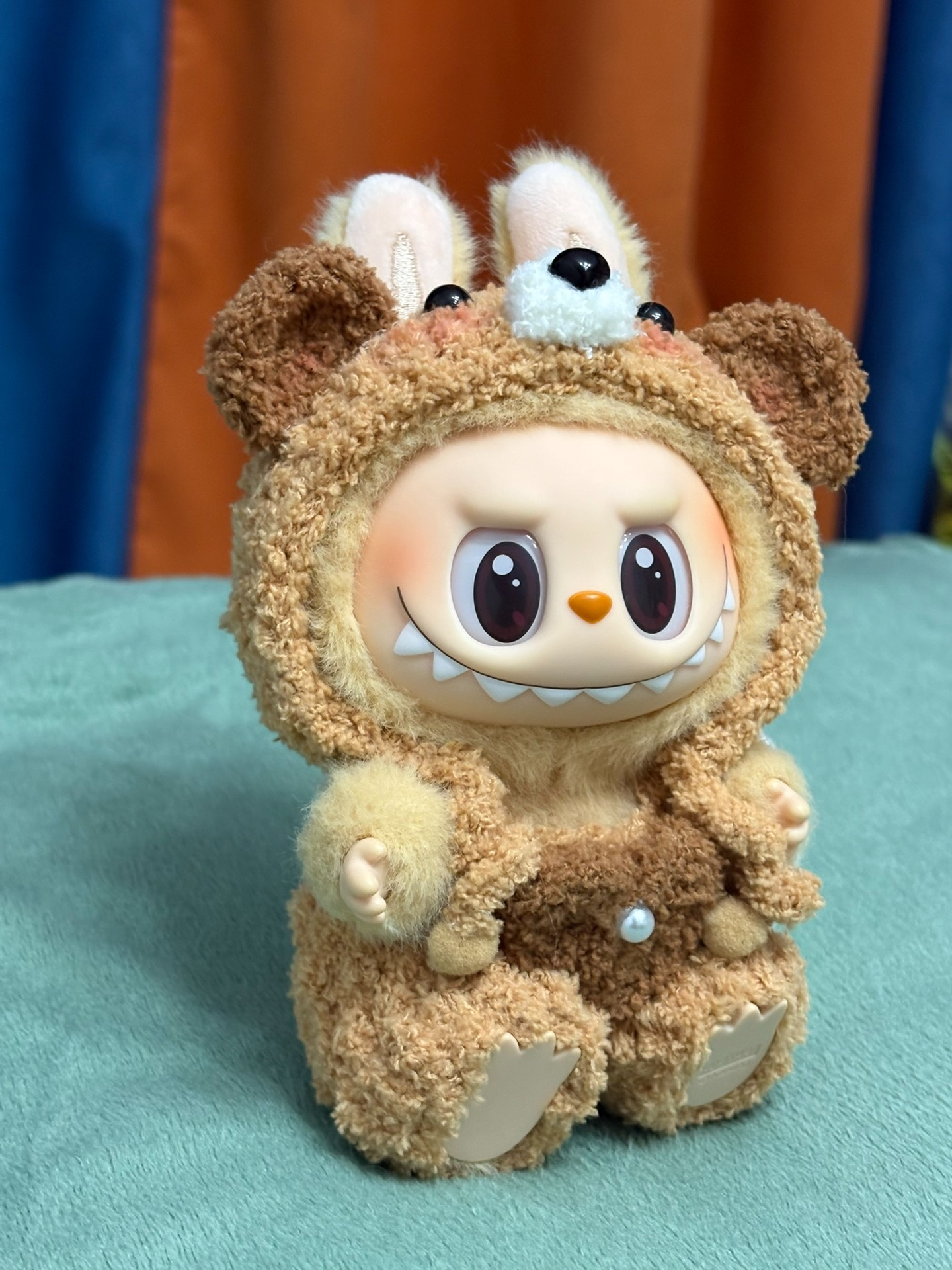 Cozy Plush Bear Outfit for Collectible Dolls – Soft, Durable & Adorable Design - Image 5