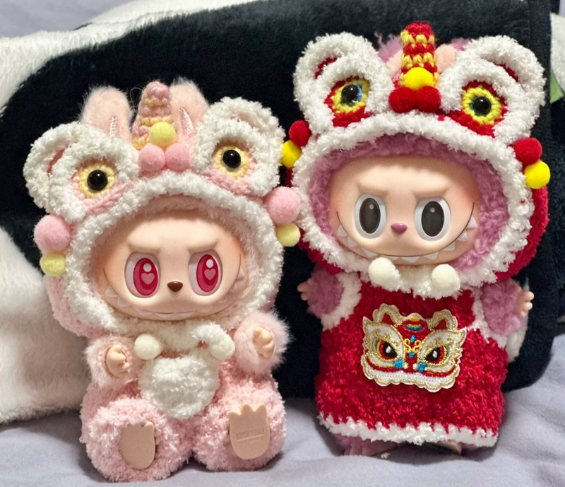 Vibrant Lion Dance Doll Outfits – Festive, Plush, & Intricately Designed for Cultural Celebrations - Image 1