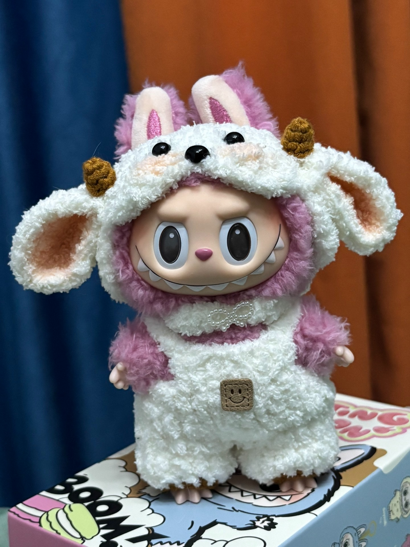 Adorable Plush LABUBU Doll Outfit – Soft, Vibrant & Customizable for Play & Display - Image 5