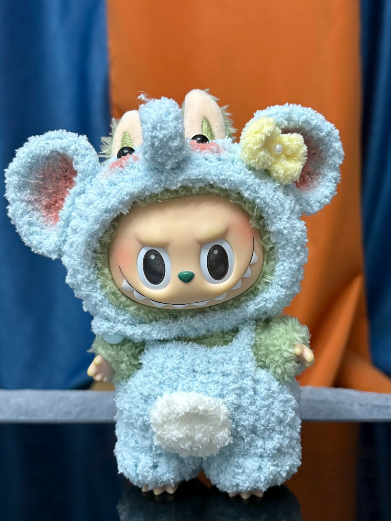 Whimsical Labubu Doll Outfit: Plush Pastel Animal-Inspired Ensemble for Collectors & Play - Image 2