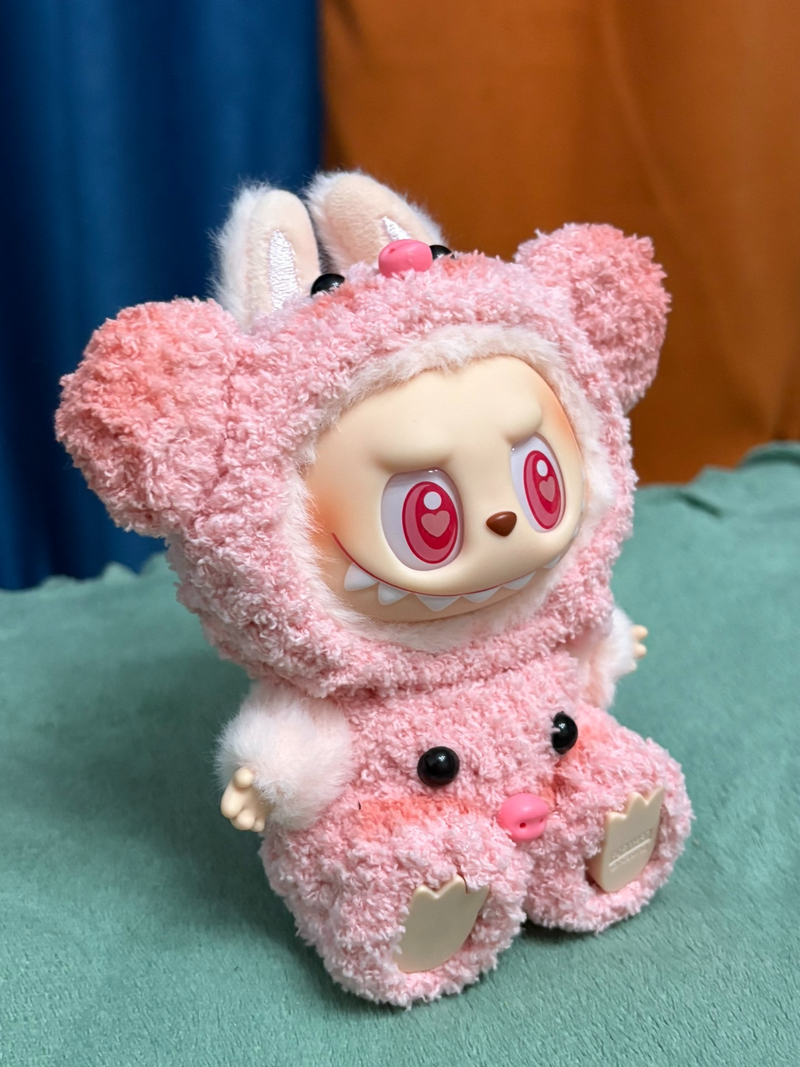 Adorable Pink Piggy Labubu Doll Outfit – Custom Soft & Feminine Costume - Image 4