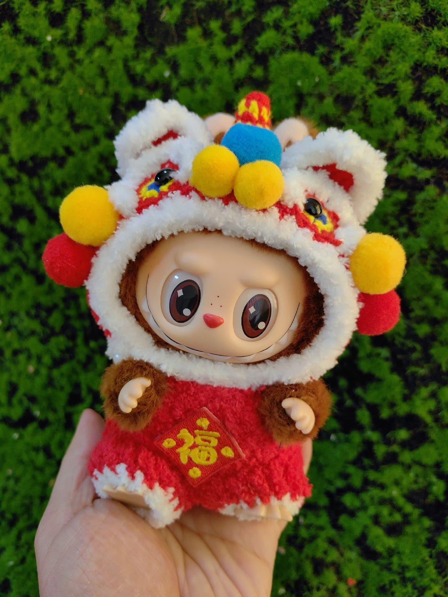 Vibrant Labubu Lion Dance Outfits – Festive Plush Costumes for Play & Display - Image 2