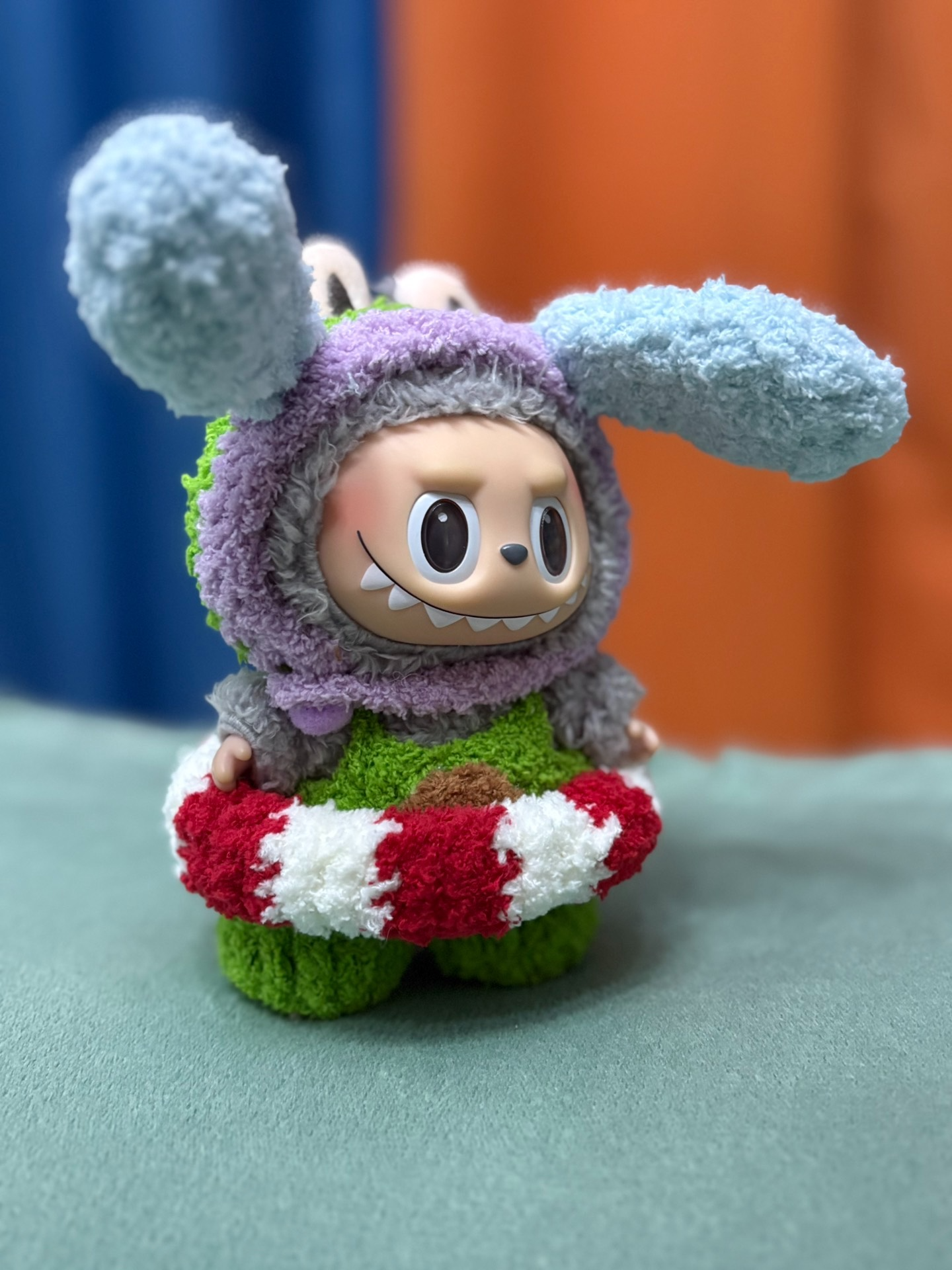 Whimsical LABUBU Doll Outfit – Playful Bunny Hat & Vibrant Customizable Style - Image 5