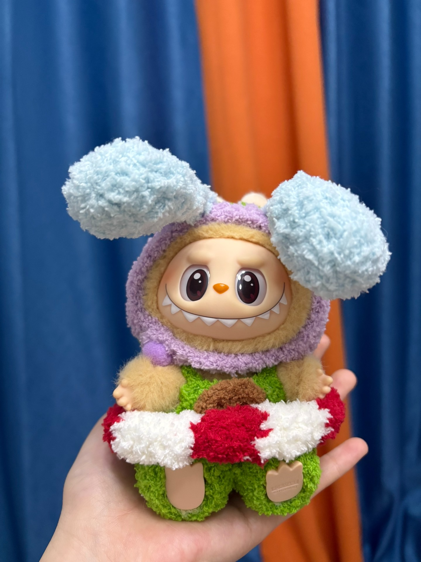 Whimsical LABUBU Doll Outfit – Playful Bunny Hat & Vibrant Customizable Style - Image 7