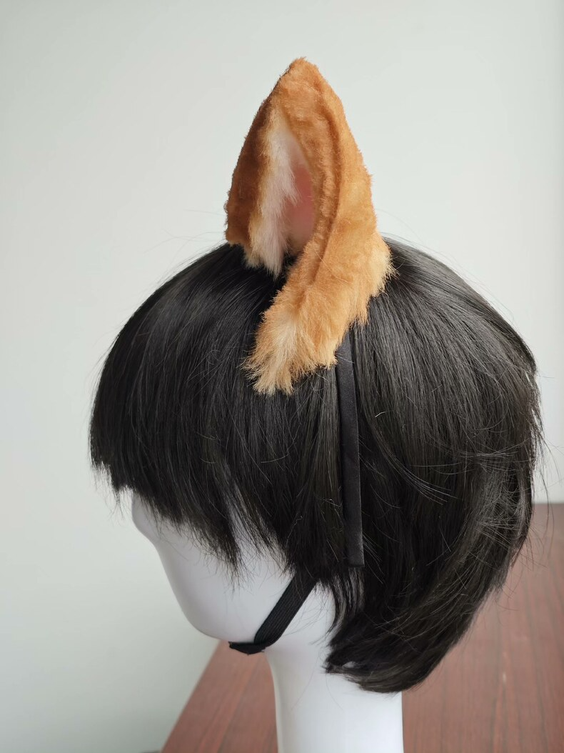Handmade Shiba Inu Plush Ears for Cosplay & Fashion - Image 6