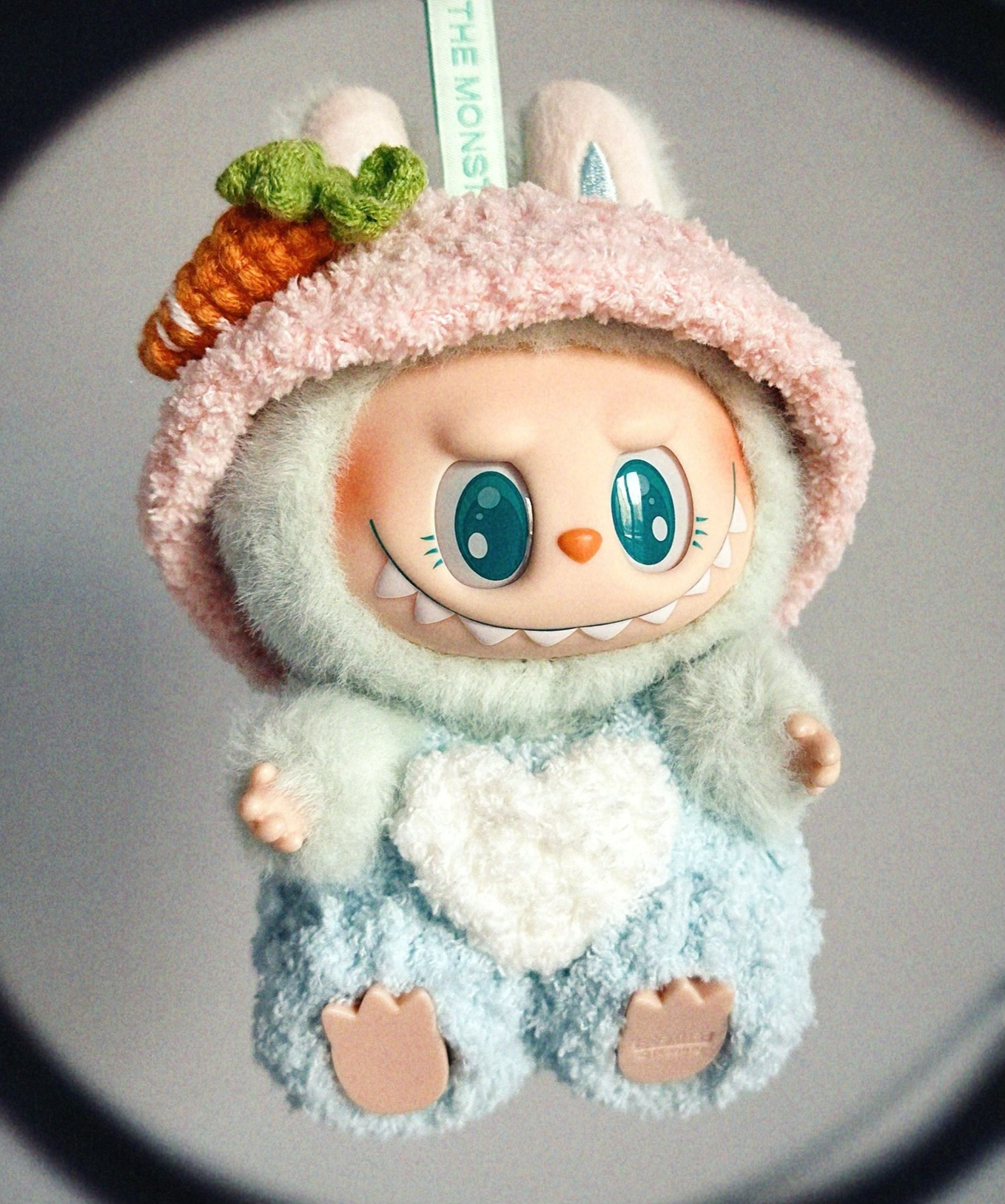 Whimsical Pastel Plush Outfit for Collectible Figures – Cozy & Adorable Spring Look! - Image 1