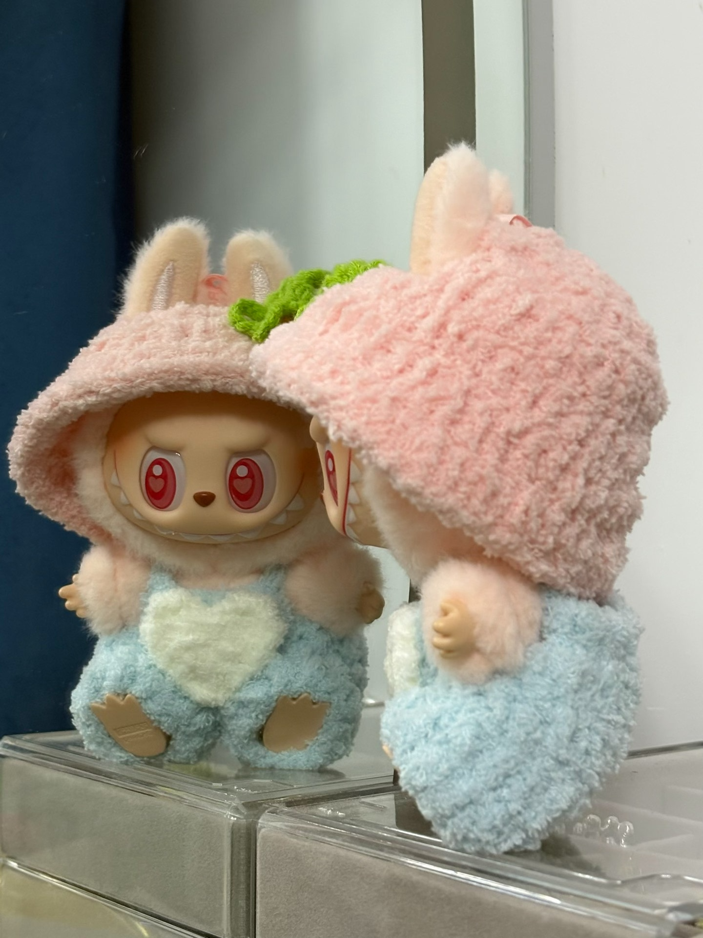 Whimsical Pastel Plush Outfit for Collectible Figures – Cozy & Adorable Spring Look! - Image 2