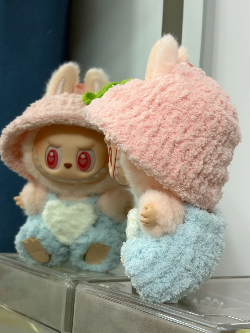 Whimsical Pastel Plush Outfit for Collectible Figures – Cozy & Adorable Spring Look! - Image 3