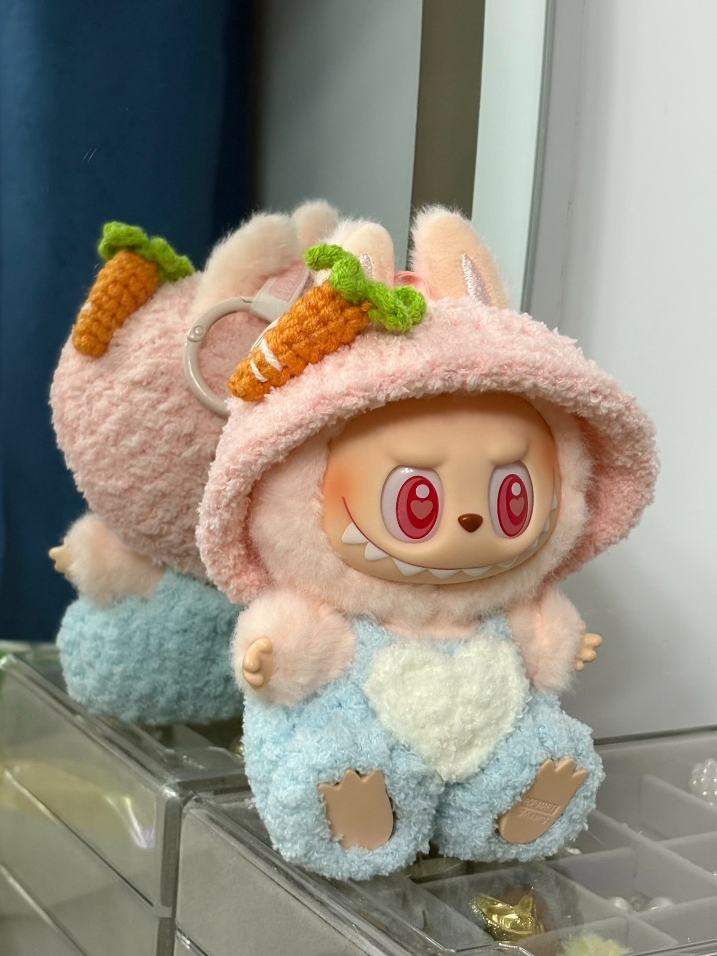 Whimsical Pastel Plush Outfit for Collectible Figures – Cozy & Adorable Spring Look! - Image 4