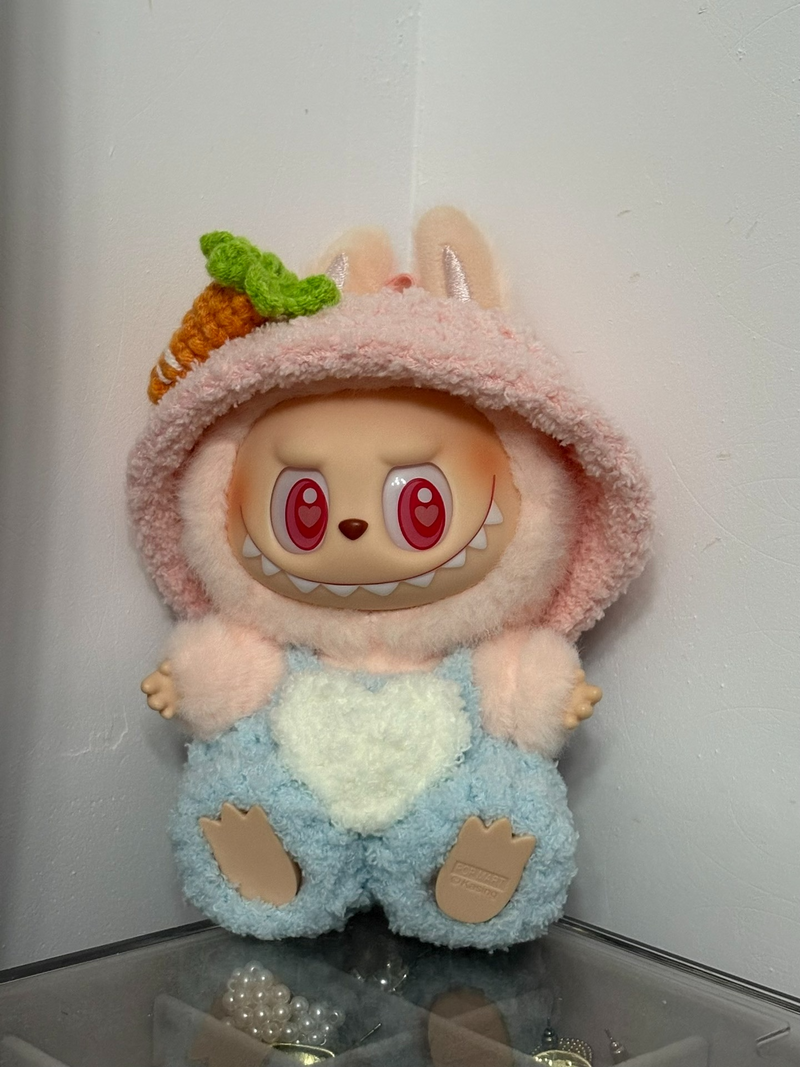 Whimsical Pastel Plush Outfit for Collectible Figures – Cozy & Adorable Spring Look! - Image 5