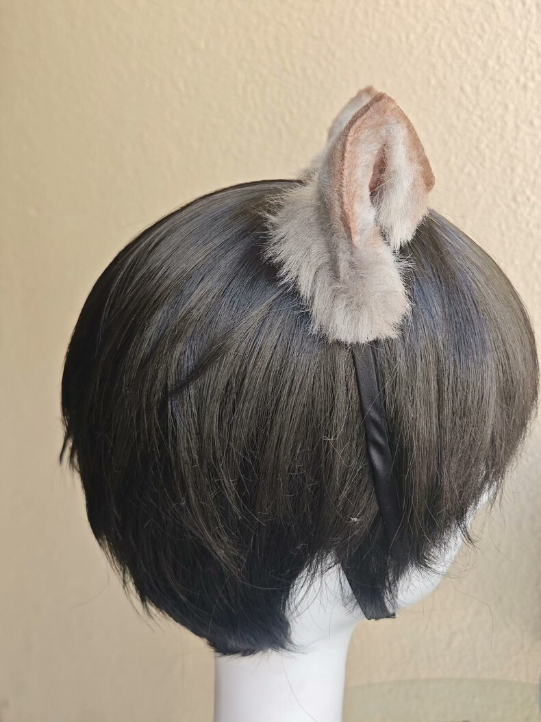 Handmade Realistic Ragdoll Cat Ears – Plush & Adjustable - Image 4