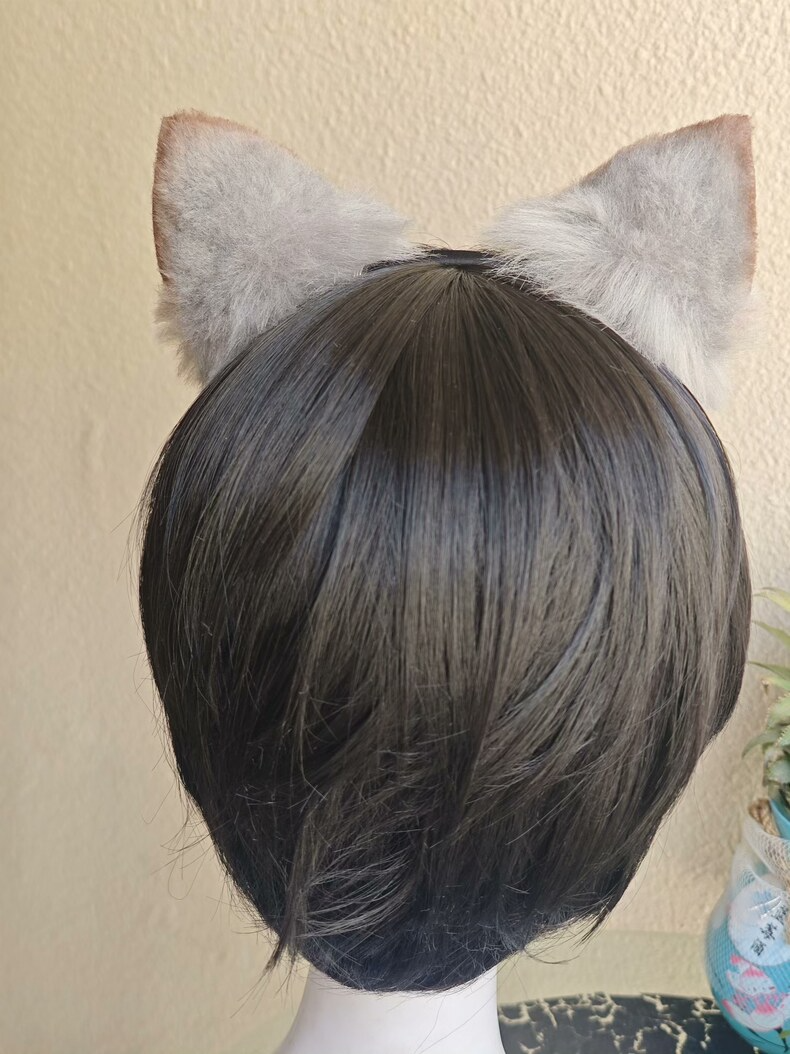 Handmade Realistic Ragdoll Cat Ears – Plush & Adjustable - Image 5