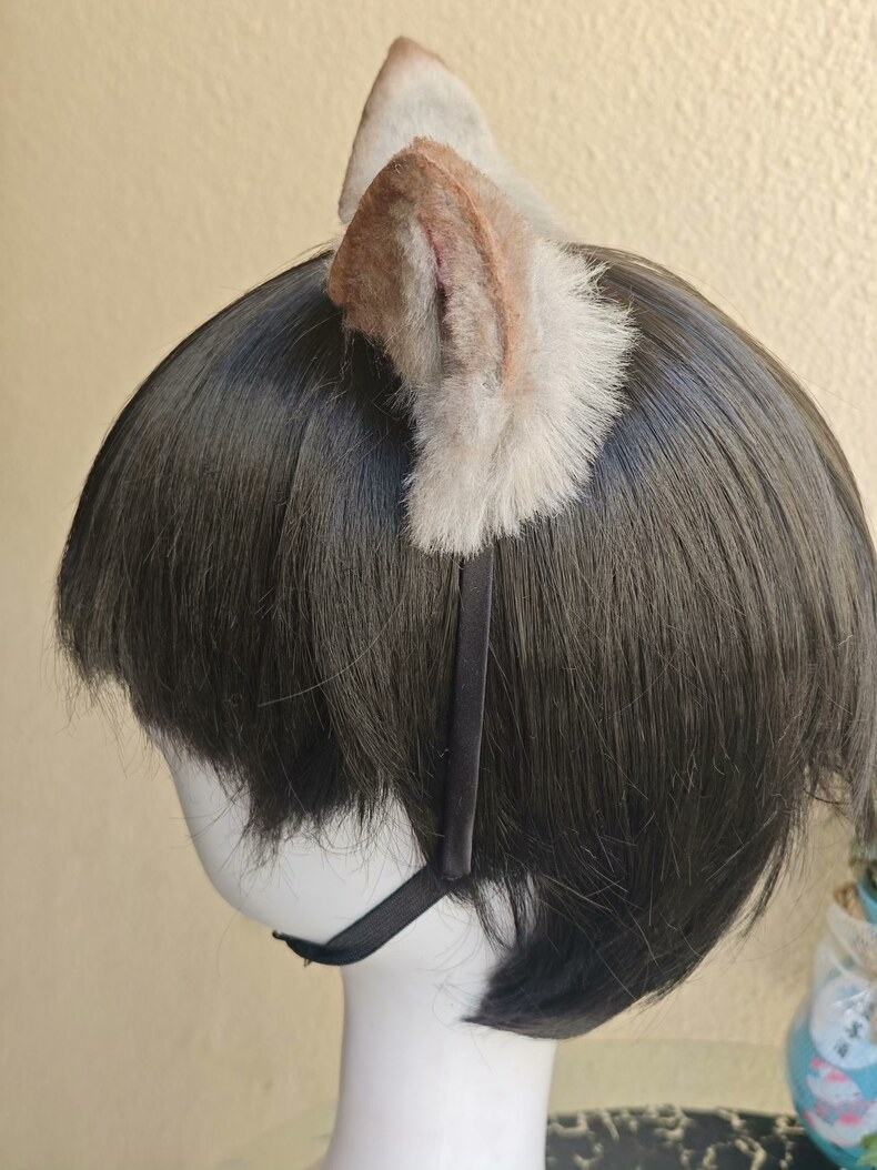 Handmade Realistic Ragdoll Cat Ears – Plush & Adjustable - Image 6